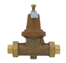 Zurn Wilkins 34-70XLDUC 3/4" 70XL Pressure Reducing Valve with Double Union FNPT Connection and FC (Cop/ Sweat) Union Connection