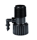 DIG Irrigation 16-002 1/2 pulg. FNPT x 1/2 pulg. MNPT con codo de púas de 1/4 pulg.