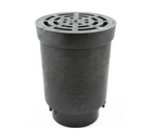 NDS FWSD69 4" Surface Drain Inlet with Grate