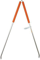 Arcmate KIWI Pick Up Tongs, Tweezer Style Outdoor Litter Pick Up Tool, Reacher Grabber, Adjustable from 24" to 33" Reach, Orange (15080)