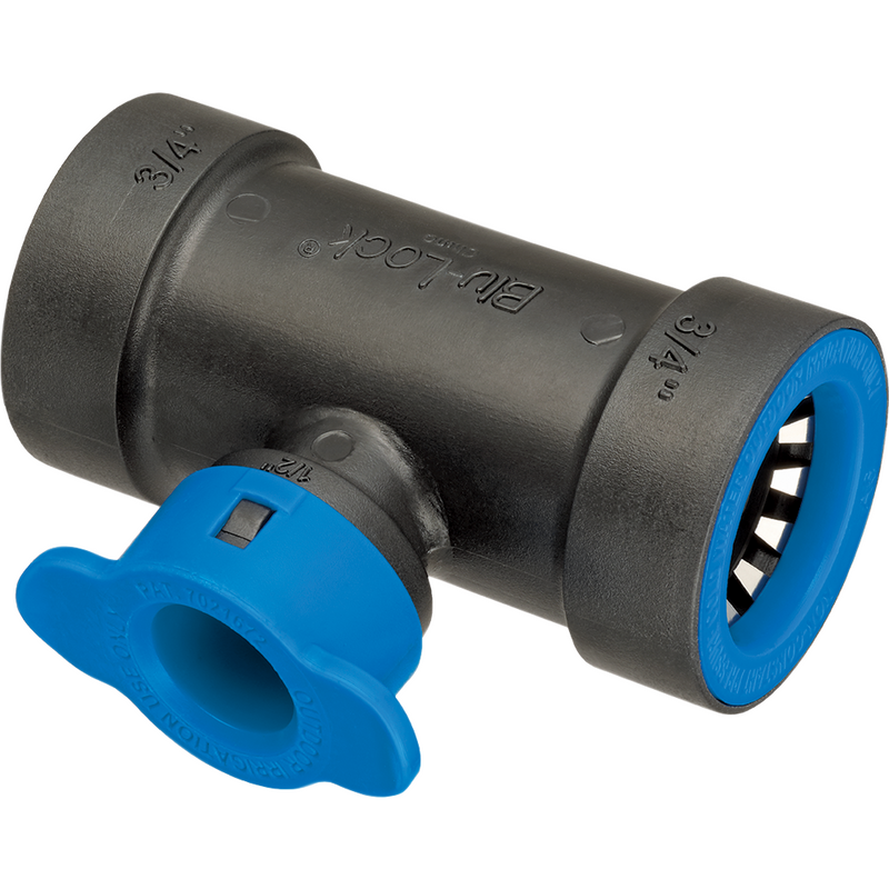 Hydro-Rain - BL401-101 - Blu-Lock® ¾" Blu-Lock x ½" Blu-Lock Tee