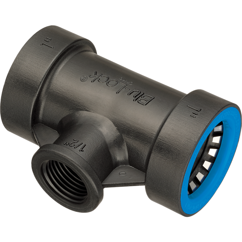 Hydro-Rain - BL402-130 - Blu-Lock® 1" BL x 1/2" FIPT Tee