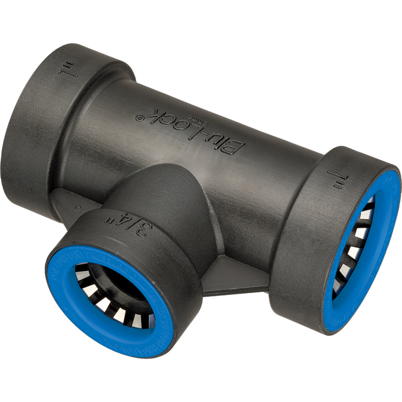 Hydro-Rain - BL401-131 - Blu-Lock® 1" BL x 3/4" BL Tee