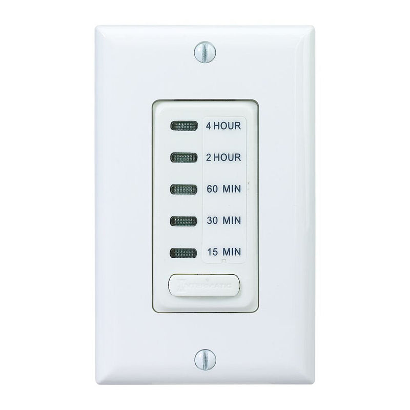 Intermatic EI215W Temporizador electrónico de cuenta atrás, blanco
