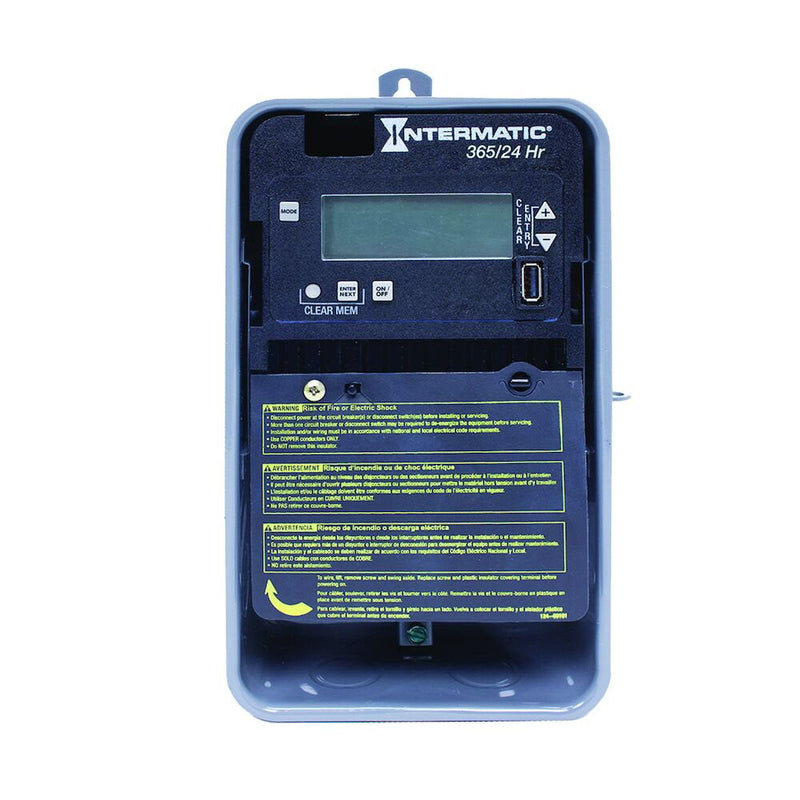 Intermatic - ET2105CR - 24-Hour/365 Day 1-Circuit Electronic Control, 120-277 VAC