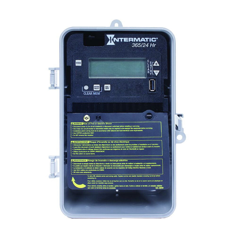 Intermatic - ET2115C - 24-Hour/365 Day 1-Circuit Electronic Control, 120-277 VAC