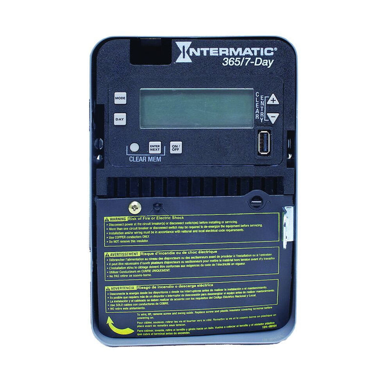 Intermatic - ET2715C - 7-Day/365 Day 1-Circuit Electronic Control, 120-277 VAC