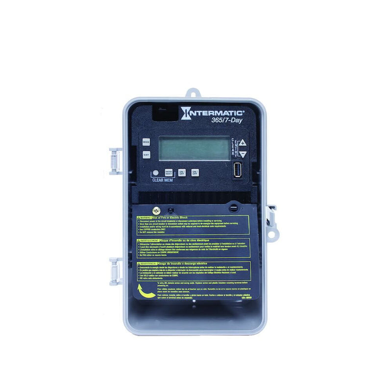 Intermatic - ET2725C - 7-Day/365 Day 2-Circuit Electronic Control, 120-277 VAC