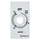 Intermatic - FD15MPW - Plate for 15-Min without HOLD, White (FD15MWC)