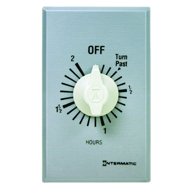 Intermatic - FF2H - Spring Wound Countdown Timer, Commercial, Silver