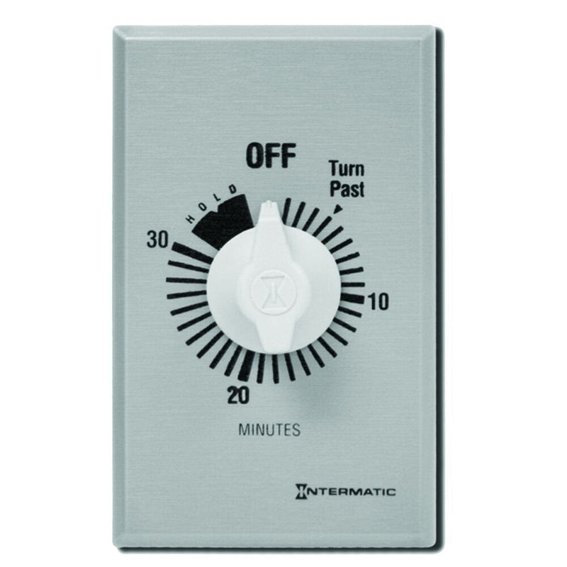 Intermatic - FF30MH - Spring Wound Countdown Timer, Commercial, Silver