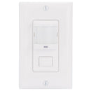 Intermatic - IOS-DPBIMF-WH - Residential In-Wall Push Button PIR Occupancy Sensor, No Neutral Required, White