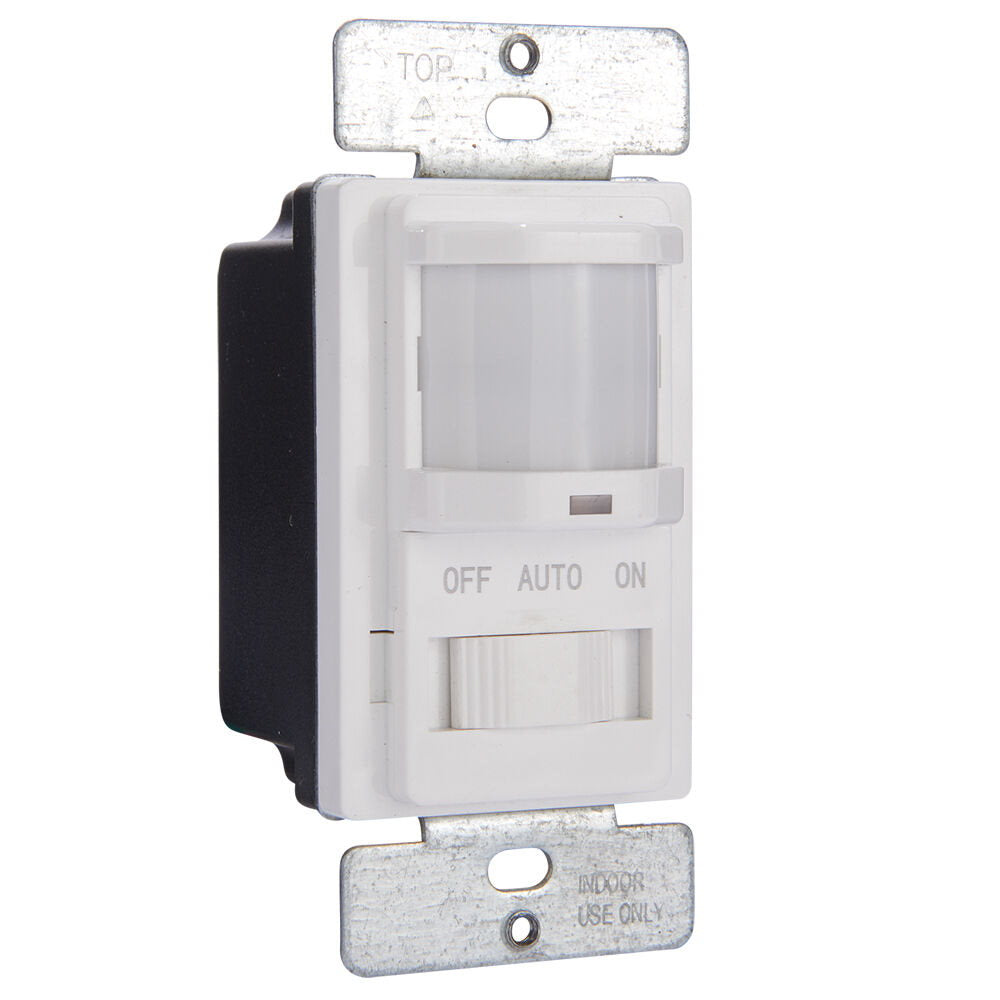 Intermatic - IOS-DSIF-WH - Residential In-Wall PIR Occupancy Sensor, W