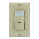 Intermatic - IOS-DSR-IV - Commercial Grade Self-Adaptive In-Wall PIR Occupancy Sensor, No Neutral Required, Ivory