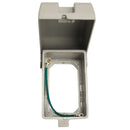 Intermatic - WP1010MXD Extra-Duty Die-Cast In-Use Weatherproof Cover, Single-Gang, Vrt, 3.125" Gray