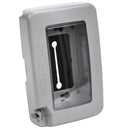 Intermatic - WP7000G - Low-Profile Extra-Duty Plastic In-Use Weatherproof Cover, Single-Gang, Vrt/Hrz, Gray