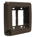 Intermatic - WP7200BR - Low-Profile Extra-Duty Plastic In-Use Weatherproof Cover, Double-Gang, Vrt, Bronze