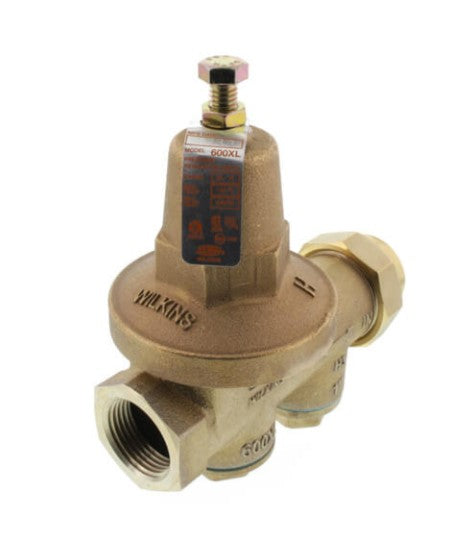 Réducteur De Pression Wilkins 114-600XL – 1-1/4 Pouce, Bronze, Neuf, Pour Maison/jardin