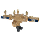 Febco - 860U-QT-FS 3/4 - 3/4 IN Bronze Reduced Pressure Zone Backflow Preventer Assembly, Quarter Turn Shutoff, Union Ball Valves, Small Diameter, Backflow Flood Senso
