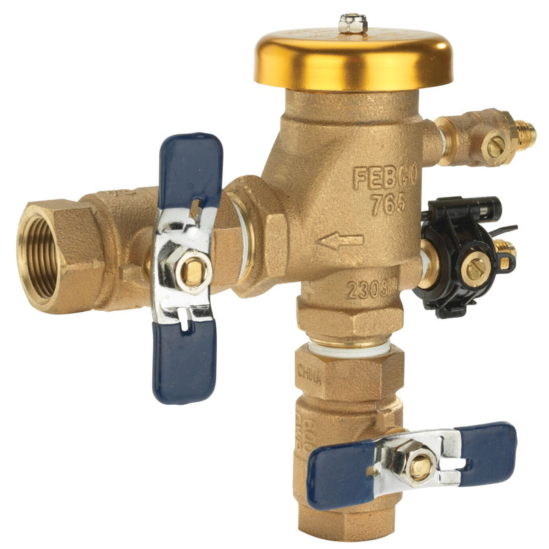 Febco 3/4"  Pressure Vacuum Breaker 3/4” 765-QT-FZ PVB 3/4 IN Bronze Pressure Vacuum Breaker Backflo