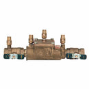Watts LF007M3-QT-FZ 3/4 - 3/4 In Lead Free Double Check Valve Backflow Preventer Assembly, Quarter T