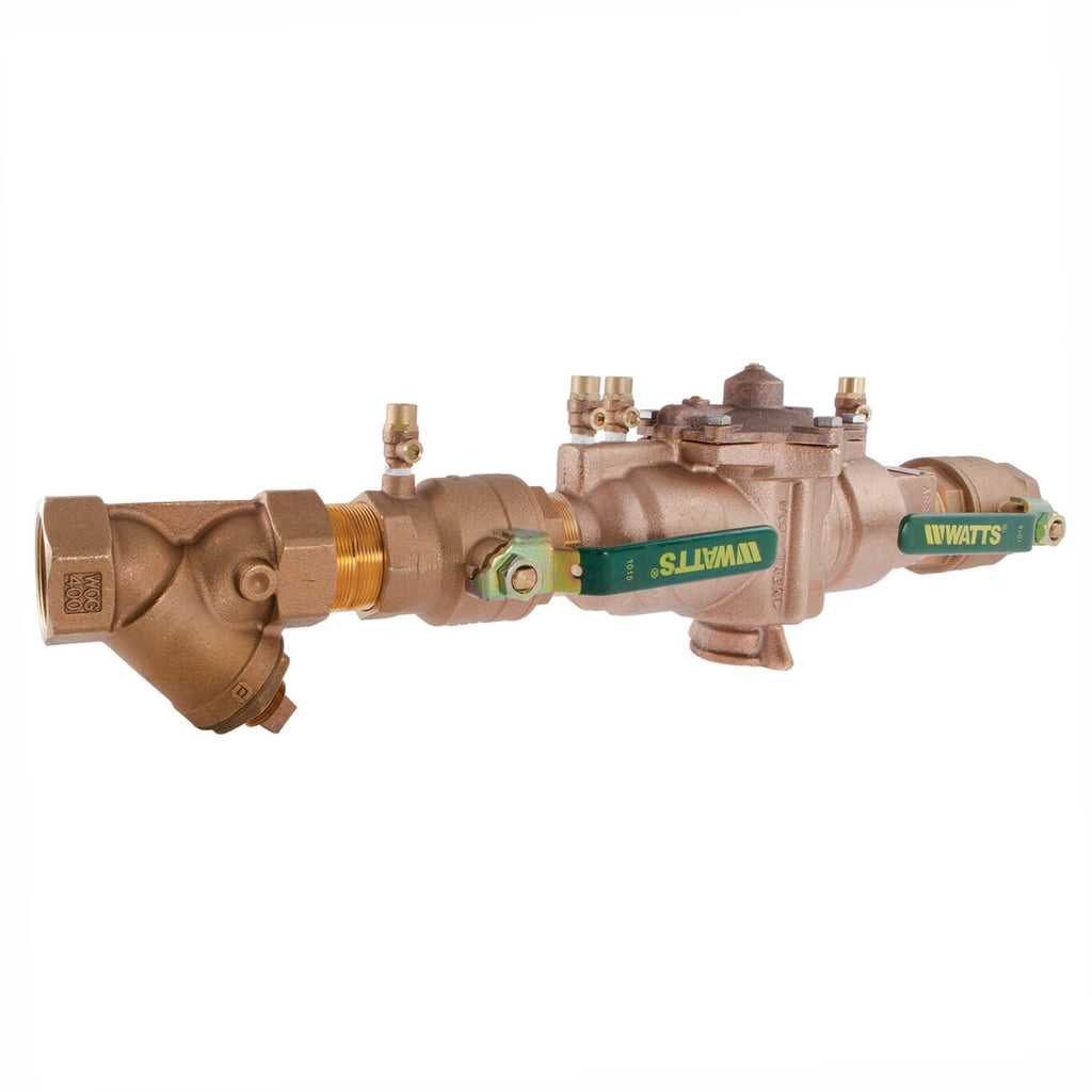 Utility Rp Assembly Watts 1 1/2 IN Lead Free Reduced Pressure Zone Backflow Preventer Asse
