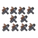 DIG Irrigation 06-019-B10  Button Drip Emitters, 0.5 GPH, Bag of 10