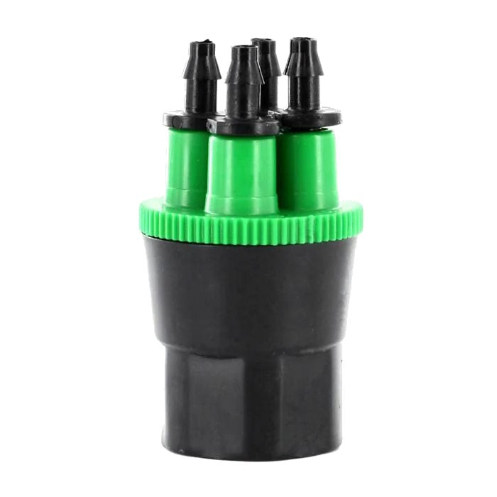 DIG Irrigation 06-045 Colectores de cabezal de goteo para PC de 4 salidas, 20 GPH