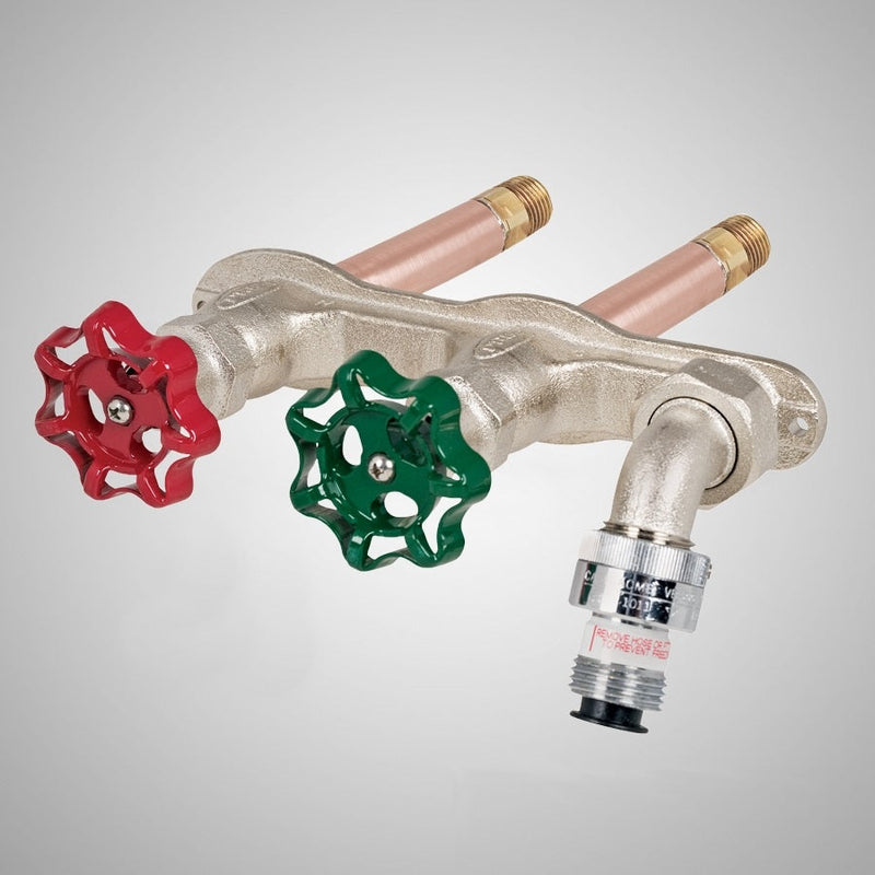 Prier - Hidrante Mezclador Antisifón - 1/2"MPTx1/2"SWT - C-108D