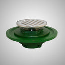 Prier Cast Iron Shower Drain - 2" Strainer - A-110