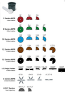 Rain Bird - 12 ft. Half-Circle Pattern Nozzle (180 Degree)