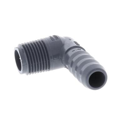 DIG Irrigation 15-037 Adaptador macho de codo de 16 mm de 1/2 ″ X púa