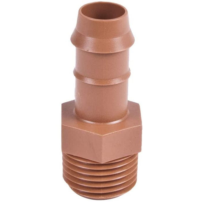 DIG Irrigation 15-046 Adaptador macho de 1/2 ″ x conector de inserción de púas de 17 mm