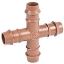 DIG Irrigation 15-061 1/2″ 17mm Insert Barbed Cross