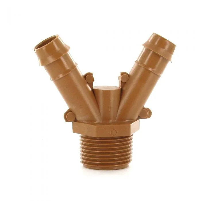 DIG Irrigation 15-063 Adaptador macho de 3/4 ″ 17 mm x púa 'Y'