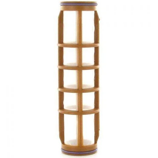 DIG Irrigation 17-403 3/4 in. & 1 in. Filter Screen Elements, 120-Mesh Polyester Screen, Brown