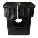 NDS 1882 Cuenca colectora de 18 x 18 pulgadas con 2 aberturas