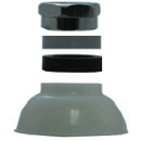 Prier Scutum Assembly for 190-0 Urinal Valve - 190-KT1