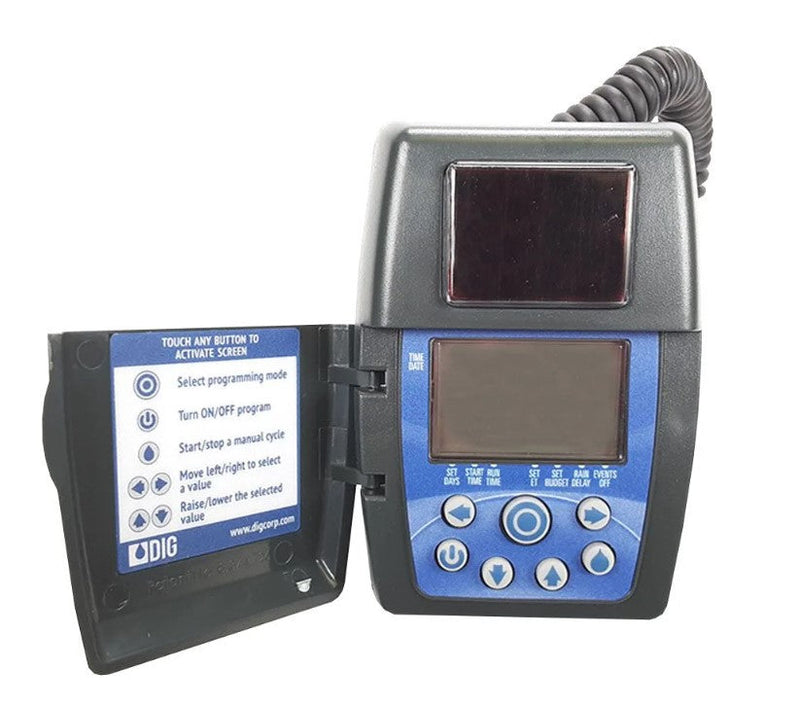 DIG LEIT Solar Powered controller LEIT1 ILV-200 with 2" Inline Valve