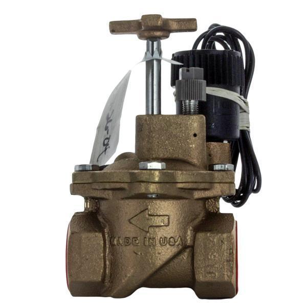 Toro - Toro 1" Electric Brass In-Line Valve, with Pressure Regulation