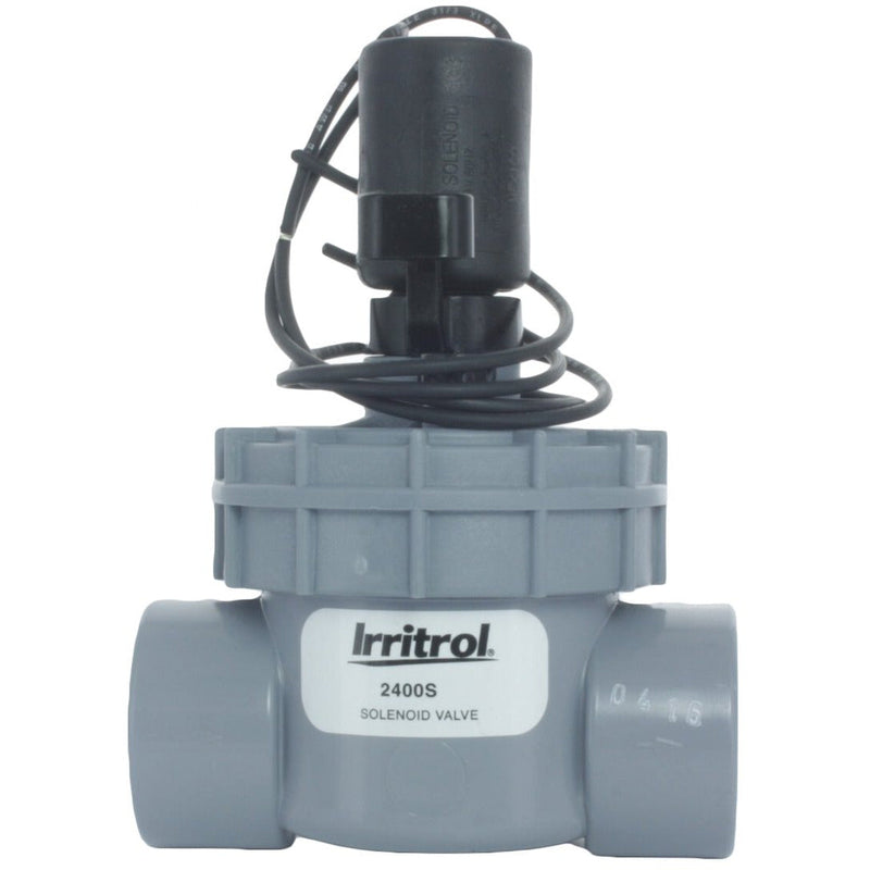 Irritrol 2400S - 1" Globe Electric Sprinkler Valve - Slip Connection