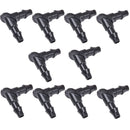 DIG Irrigation 25-003-B10 Codo con conexión de púas de 1/4″, bolsa de 10