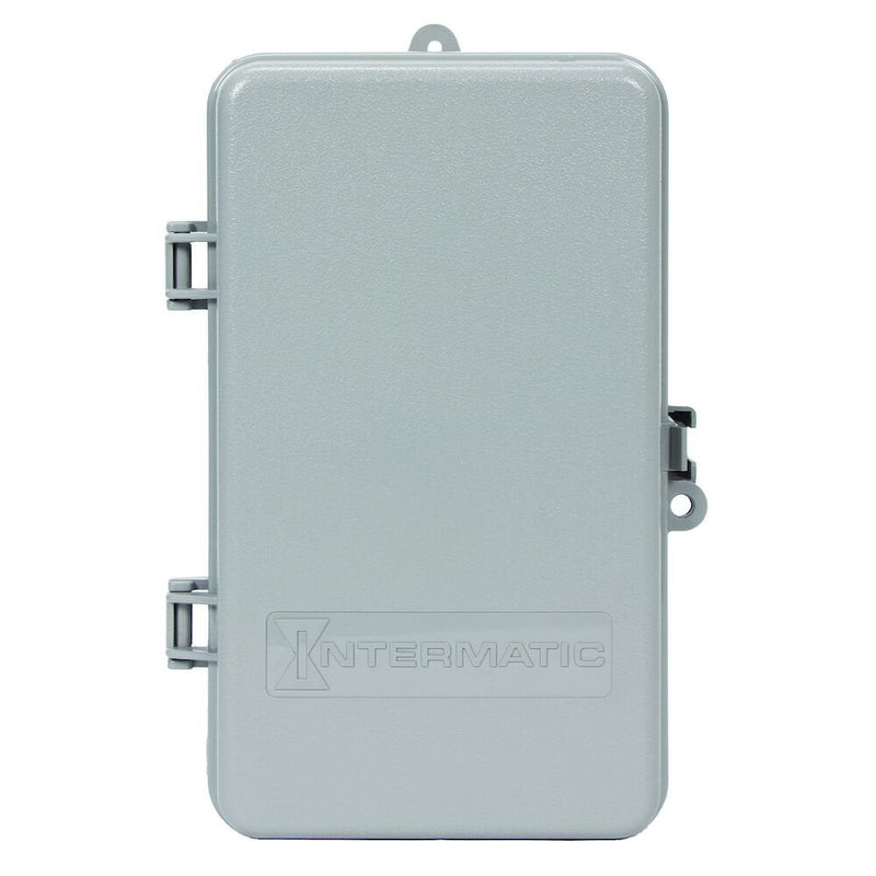 Intermatic 2T2500GA Estuche para exteriores, plástico tipo 3R, gris