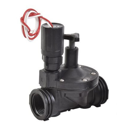 DIG Irrigation 305DC-075  3/4" Globe Valve with DC Solenoid (6-12 volt) and Flow Control