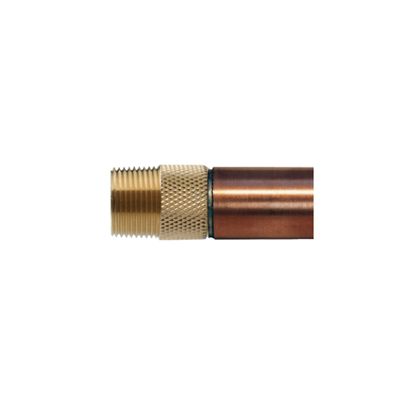 Hidrante de pared Prier - Interno VB - Mango gris - 3/4"MIPx3/4"SWT - 412