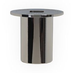 Prier Escutcheon - Chrome Plated for C-64 - 510-0002