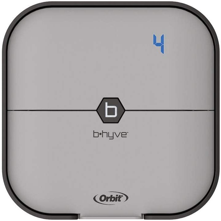 Orbit B-Hyve 57915 Smart 4 estaciones WiFi sistema de aspersor controlador zona gris 