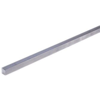 Varilla de acero cuadrada Prier - 1/4" C1018 - por pulgada - 524-2500