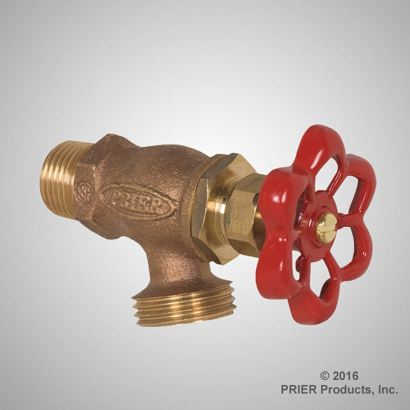 Prier Boiler Drain Valve - 3/4"MIP - 526.62