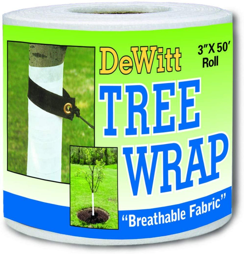 Dewitt envoltura para árbol de 3 pulgadas por 50 pies, color blanco TW3W
